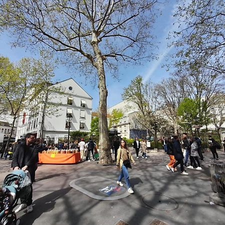 شقة باريس  في Studio Equipe Metro Abbesses A Montmartre المظهر الخارجي الصورة